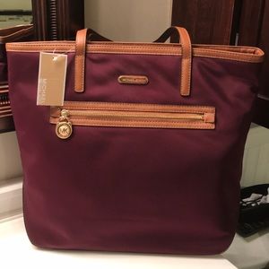 Michael Kors Kempton Burgandy Tote